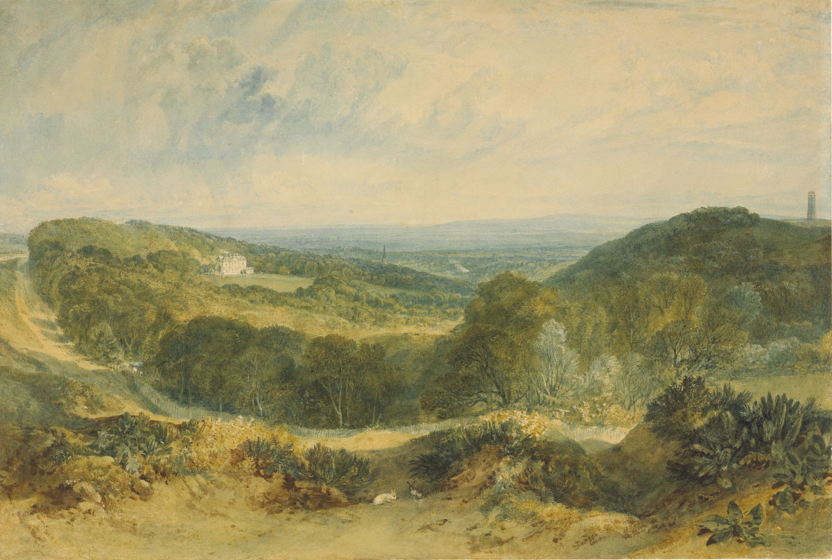 The Vale of Heathfield by J.M.W. Turner