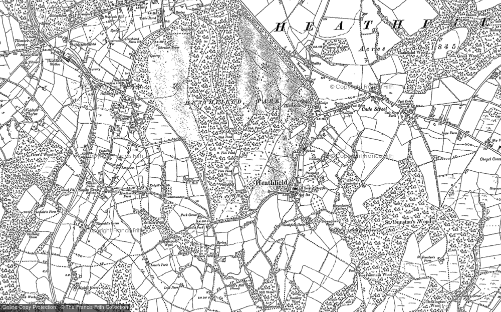 Historic Survey of Old Heathfield, 1897