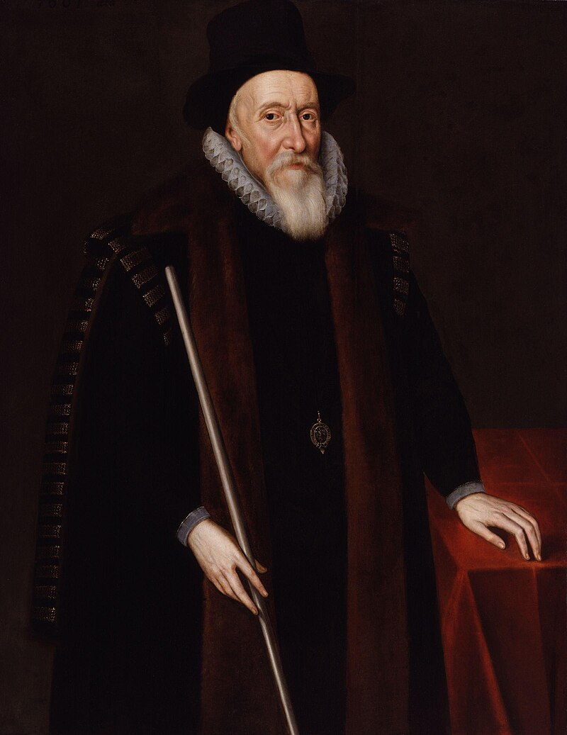 'Thomas Sackville, 1st Earl of Dorset' by John De Critz the Elder